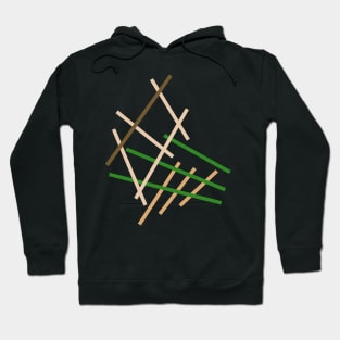 Abstract Line Construct Hoodie